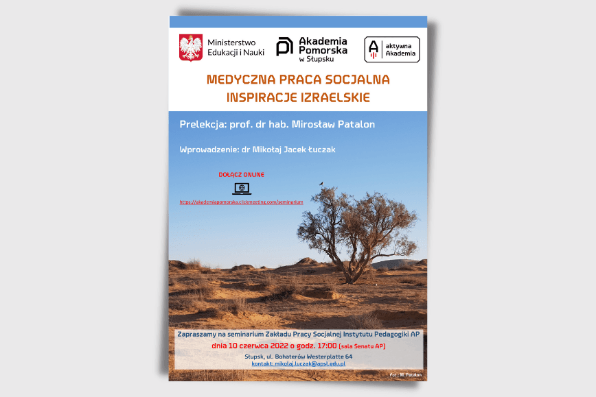 Seminarium "MEDYCZNA PRACA SOCJALNA – INSPIRACJE IZRAELSKIE"