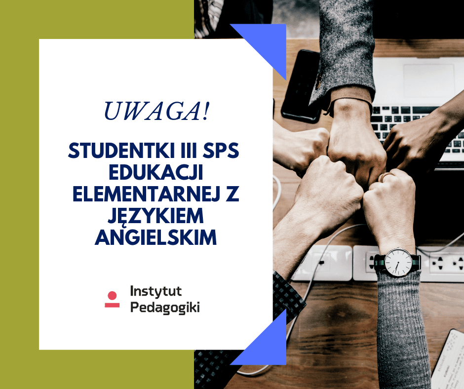 Studentki III SPS Edukacji Elementarnej z Językiem Angielskim