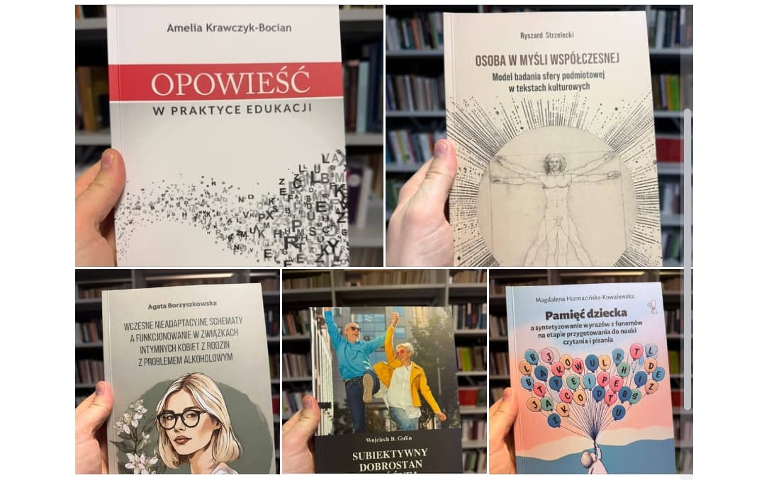 Nowości książkowe z zakresu pedagogiki i psychologii.